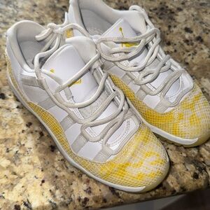 Jordan snake skin low top